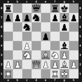 1964 Hoogovens Beverwijk NED – Round 1 – Dunkelblum, Arthur – 0-1 – Bobotsov, Milko G – G5