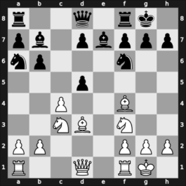 1964 Hoogovens Beverwijk NED – Round 1 – Keres, Paul Petrovich – 1/2-1/2 – Parma, Bruno – G16