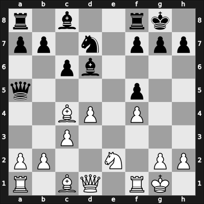 1964 Hoogovens-B – Round 1 – Van Geet, Dirk Daniel – 0-1 – Flesch, Jean-benoit – G8
