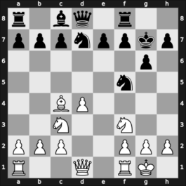 1964 Hoogovens-B – Round 5 – Gibbs, Peter Campbell – 1/2-1/2 – Henneberke, Frans – G20