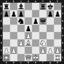 1964 Hoogovens-B – Round 11 – Muller, Hans P – 1/2-1/2 – Smederevac, Petar – G38
