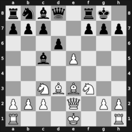 1964 Houston simultaan – Round 1 – Fischer, Raphael – 1-0 – Staight, G. – G12
