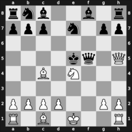 1964 Houston simultaan – Round 1 – Fischer, Raphael – 1-0 – Michalopoulos, Antonios – G13