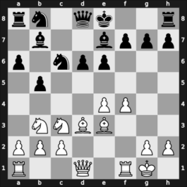 1964 Ilford – Round 1 – Mardle, Denis – 1/2-1/2 – Littlewood, Norman – G1