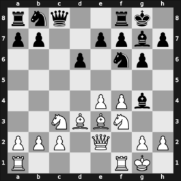 1964 Ilford – Round 4 – Clarke, Paul R H – 1/2-1/2 – Mardle, Denis – G8