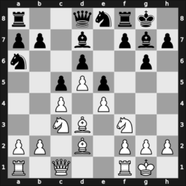 1964 Ilford qual – Round 7 – Golombek, Harry – 1/2-1/2 – Haygarth, Michael J – G10