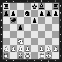 1964 Izt – Round ? – Larsen, Bent – 1/2-1/2 – Tringov, Georgi P – G10