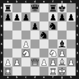 1964 Kecskemet zt – Round 1 – Prameshuber, Alexander – 0-1 – Hecht, Hans-Joachim – G11
