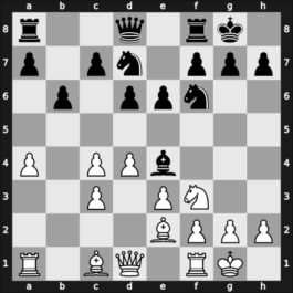 1964 Kecskemet zt – Round 1 – Gheorghiu, Florin – 1/2-1/2 – Hecht, Hans-Joachim – G12