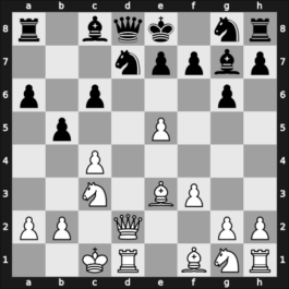 1964 Kecskemet zt – Round 1 – Pachman, Ludek – 1/2-1/2 – Bednarski, Jacek – G26