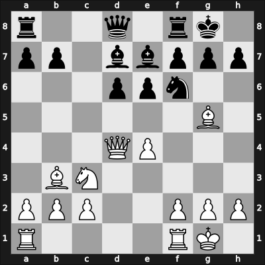 1964 Kecskemet zt – Round 1 – Bednarski, Jacek – 1/2-1/2 – Gheorghiu, Florin – G53