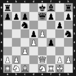 1964 Kecskemet zt – Round 1 – Bhend, Edwin – 1/2-1/2 – Pachman, Ludek – G61