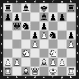 1964 Kecskemet zt – Round 1 – Hecht, Hans-Joachim – 1/2-1/2 – Pietzsch, Wolfgang – G76