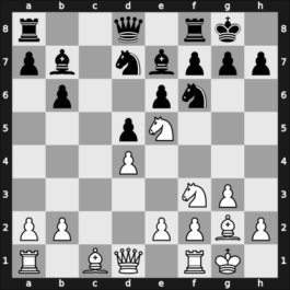 1964 Kecskemet zt – Round 1 – Bilek, Istvan – 1/2-1/2 – Matanovic, Aleksandar – G11