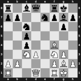 1964 Kiev ch-URS – Round 1 – Kholmov, Ratmir D – 1/2-1/2 – Suetin, Alexey S – G13