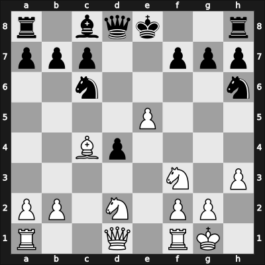 1964 Kiev ch-URS – Round 1 – Suetin, Alexey S – 0-1 – Petrosian, Tigran V – G24