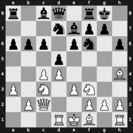 1964 Kiev ch-URS – Round 1 – Borisenko, Georgy K – 0-1 – Lutikov, Anatoly S – G29