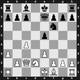 1964 Kiev ch-URS – Round 1 – Liavdansky, Vladimir – 1/2-1/2 – Goldenov, Boris P – G30