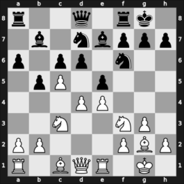 1964 Kiev ch-URS – Round 1 – Krogius, Nikolai V – 1-0 – Petrosian, Tigran V – G34