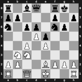 1964 Kiev ch-URS – Round 1 – Averbakh, Yuri L – 1-0 – Sakharov, Yuri G. – G47