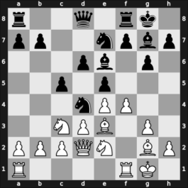 1964 Kiev ch-URS – Round 1 – Kholmov, Ratmir D – 1/2-1/2 – Tal, Mikhail – G57