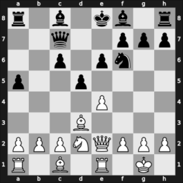 1964 Kiev ch-URS – Round 1 – Vasiukov, Evgeni – 1-0 – Bannik, Anatolij – G71