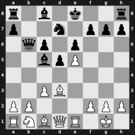 1964 Kiev ch-URS – Round 1 – Bakulin, Nikolac I – 0-1 – Tal, Mikhail – G76