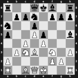 1964 Kiev ch-URS – Round 1 – Bannik, Anatolij – 1/2-1/2 – Bakulin, Nikolac I – G113