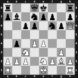 1964 Kiev ch-URS – Round 1 – Goldenov, Boris P – 0-1 – Bronstein, David I – G126