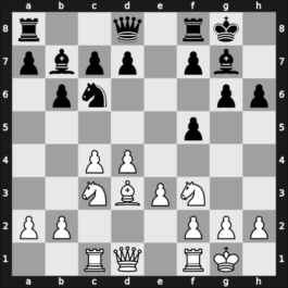 1964 Kiev ch-URS – Round 14 – Bronstein, David I – 1-0 – Osnos, Viatcheslav – G138