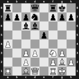 1964 Kiev ch-URS – Round ? – Averbakh, Yuri L – 1/2-1/2 – Kholmov, Ratmir D – G152