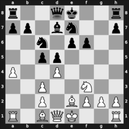 1964 Kiev ch-URS – Round ? – Vasiukov, Evgeni – 0-1 – Korchnoi, Viktor – G157