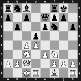 1964 Kislovodsk – Round 1 – Kluger, Carsten – 1/2-1/2 – Bradvarevic, Aleksandar – G3