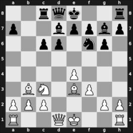 1964 Kislovodsk – Round 1 – Ciocaltea, Victor – 1/2-1/2 – Stein, Leonid – G6