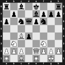 1964 Kislovodsk – Round 1 – Bradvarevic, Aleksandar – 1/2-1/2 – Fuchs Andreas, Prien – G17