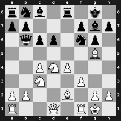 1964 Liberation – Round 8 – Ivkov, Borislav – 1/2-1/2 – Larsen, Benjamin Holsko – G22