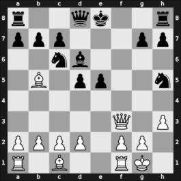 1964 Magdeburg – Round 6 – Fuchs, Reinhart – 1/2-1/2 – Moehring, Guenther – G23