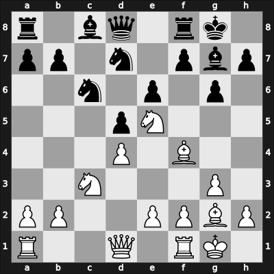 1964 Magdeburg ch DDR – Round 4 – Muehlberg, Siegfried – 1/2-1/2 – Uhlmann, Wolfgang – G9