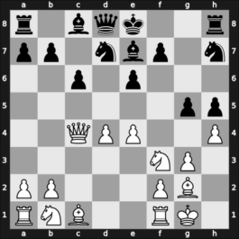 1964 Magdeburg ch DDR – Round 8 – Golz, Werner – 1/2-1/2 – Zinn, Lothar – G16
