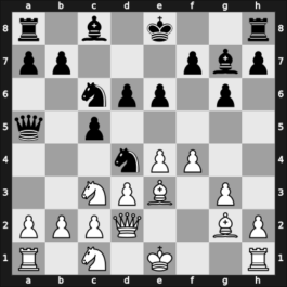 1964 Magdeburg ch DDR – Round 11 – Bruemmer, Ullrich – 1/2-1/2 – Golz, Werner – G25