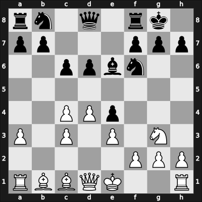 1964 Malaga – Round 3 – Toran Albero, Roman – 1/2-1/2 – O'Kelly, Albéric de Galway – G12