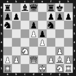 1964 Malaga – Round 4 – Robatsch, Karl – 1/2-1/2 – Lehmann, Heinz – G16