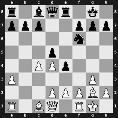 1964 Malaga – Round 9 – Lehmann, Heinz – 1/2-1/2 – Ulvestad, Olaf – G41