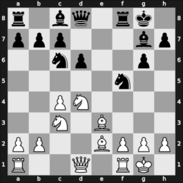 1964 Malaga – Round 9 – O&rsquo;Kelly, Albéric de Galway – 1/2-1/2 – Palacios de la Prida, Ernesto – G42