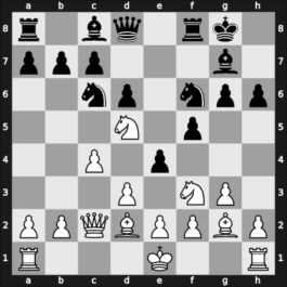 1964 Memorial M.Chigorin – Round 3 – Garcia Gonzalez, Gonzalo – 0-1 – Matulovic, Milan – G1