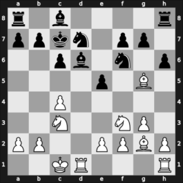 1964 Memorial M.Chigorin – Round 10 – Garcia Gonzalez, Gonzalo – 0-1 – Nezhmetdinov, Rashid – G8