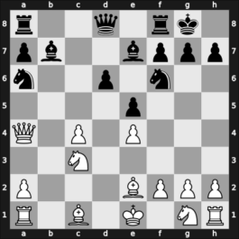 1964 Memorial M.Chigorin – Round 12 – Garcia Gonzalez, Gonzalo – 1/2-1/2 – Barcza, Gedeon – G9