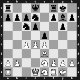 1964 Moscow Ch – Round ? – Averbakh, Yuri L – 1/2-1/2 – Shatskes, Boris A – G21