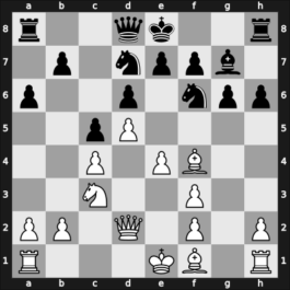 1964 Moscow Ch – Round ? – Volovich, Anatoly – 1-0 – Vasiukov, Evgeni – G33