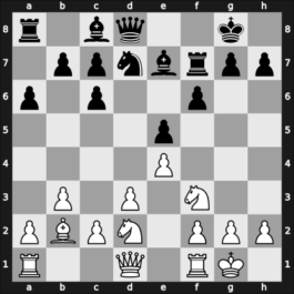 1964 Moscow Ch – Round ? – Gusev, Yuri S – 1/2-1/2 – Volovich, Anatoly – G90